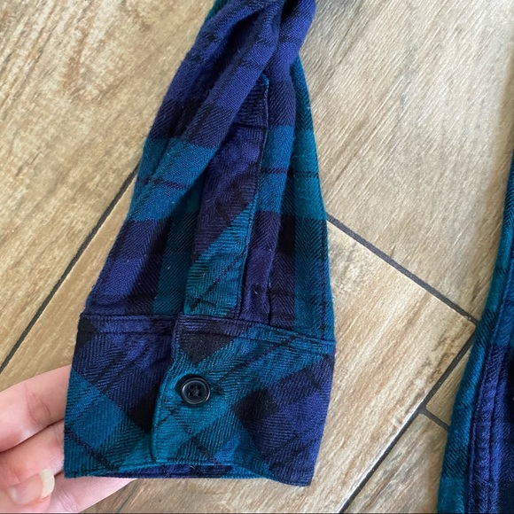 Rails plaid button down top size small - Picture 3 of 5